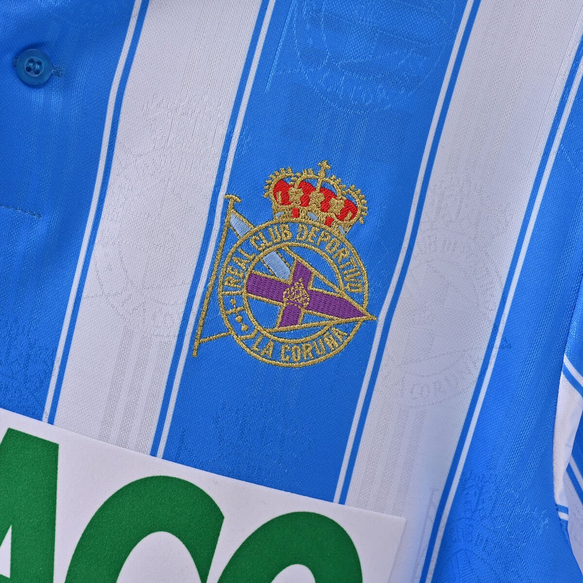 CAMISETA PRIMERA EQUIPACIÓN DEPORTIVO DE LA CORUÑA 1997/98 - Imagen 4