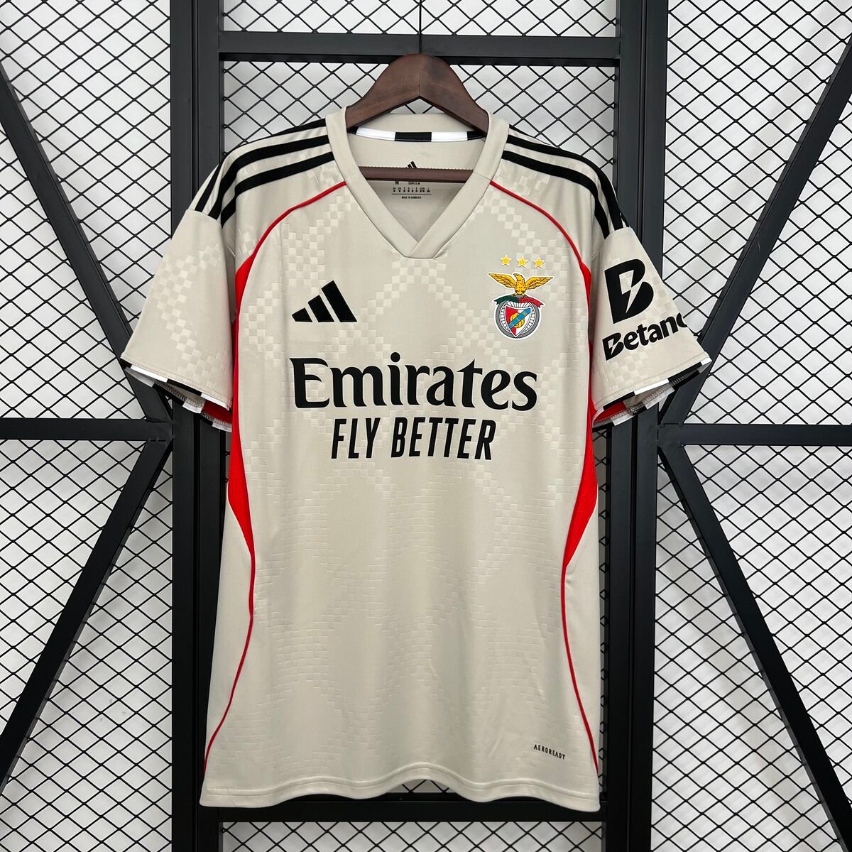 CAMISETA SEGUNDA EQUIPACIÓN BENFICA 25/26 VERSIÓN FAN