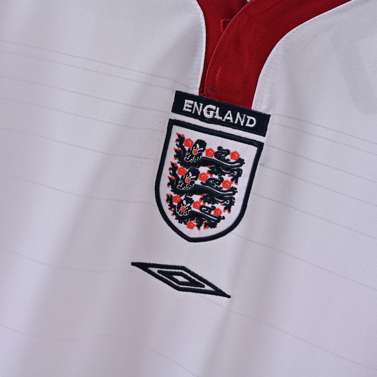 CAMISETA PRIMERA EQUIPACIÓN INGLATERRA 2004 - Imagen 3