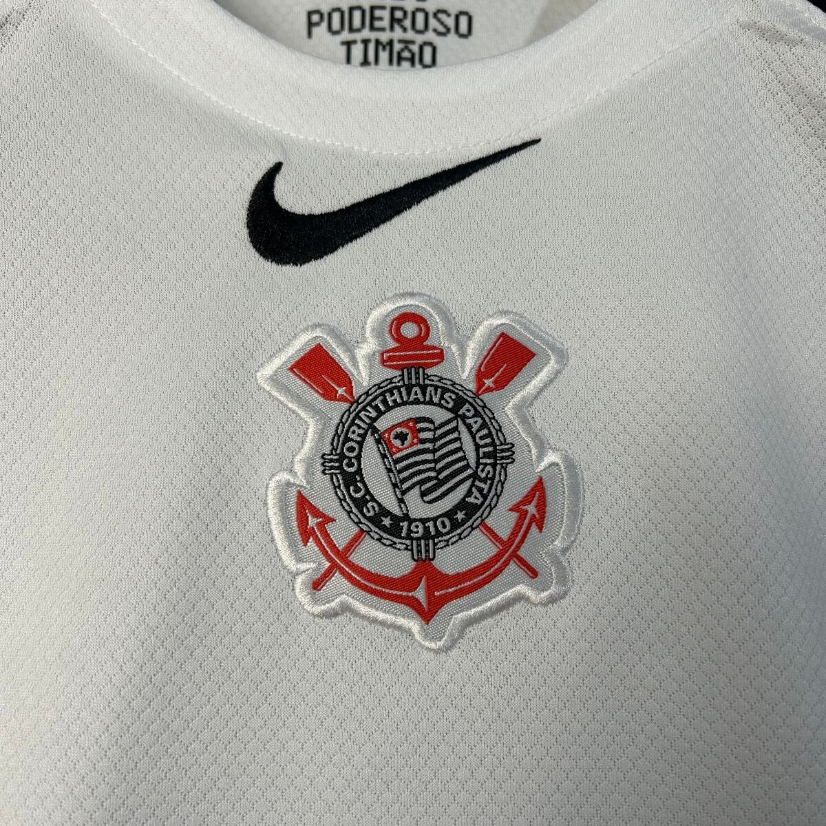 CAMISETA PRIMERA EQUIPACIÓN CORINTHIANS 2025 VERSIÓN INFANTIL - Imagen 3