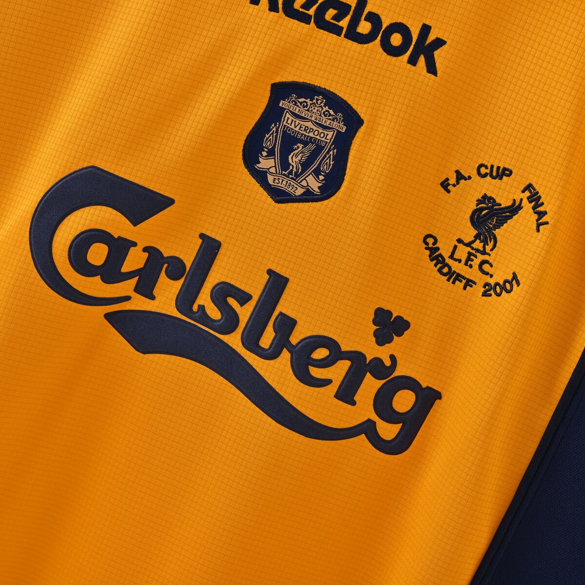 CAMISETA SEGUNDA EQUIPACIÓN LIVERPOOL 2000/01 - Imagen 4