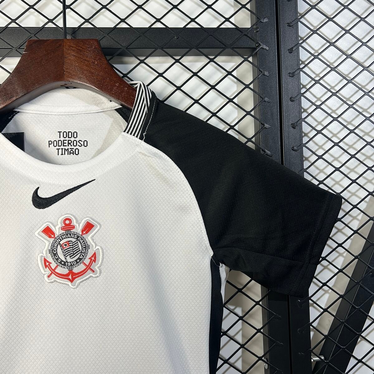 CAMISETA PRIMERA EQUIPACIÓN CORINTHIANS 2025 VERSIÓN INFANTIL - Imagen 4