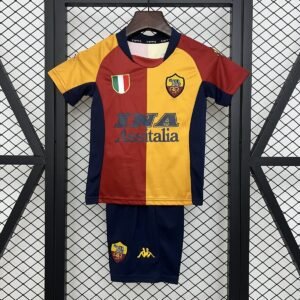 CAMISETA PRIMERA EQUIPACIÓN COPA AS ROMA 2001/02 INFANTIL