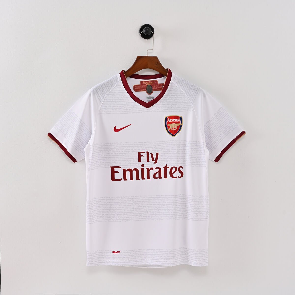 CAMISETA SEGUNDA EQUIPACIÓN ARSENAL 2007/08