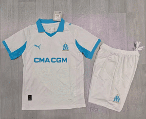CAMISETA PRIMERA EQUIPACIÓN MARSELLA 25/26 VERSIÓN INFANTIL