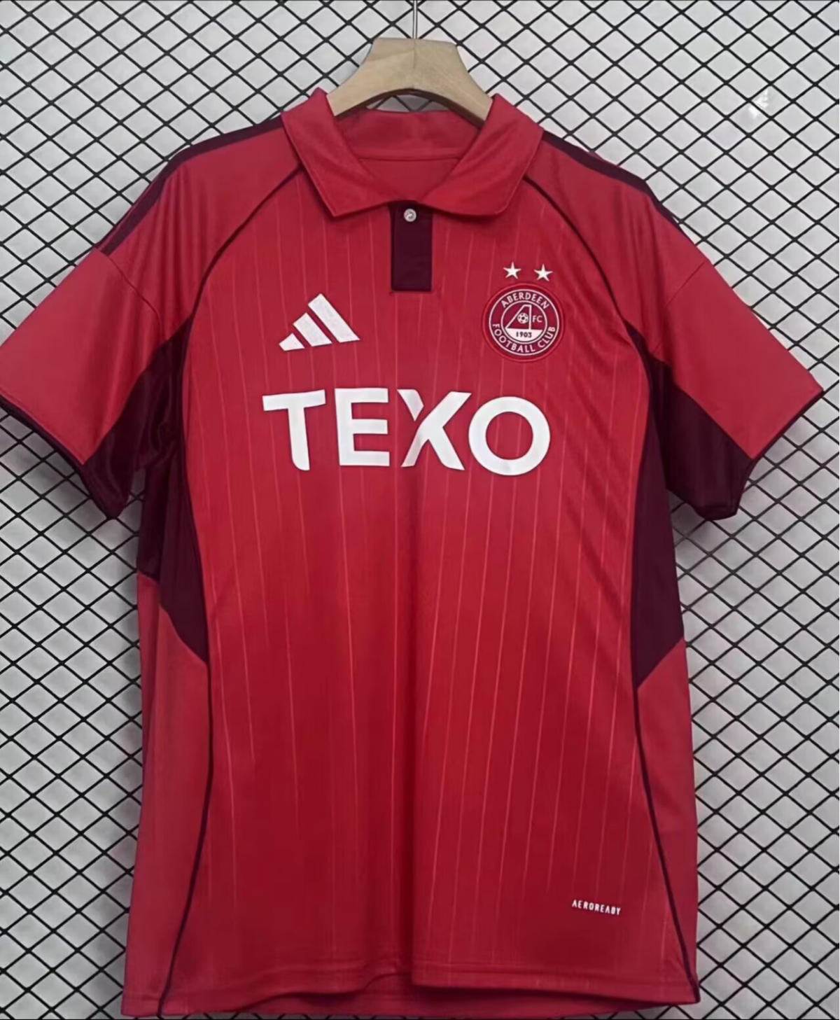 CAMISETA PRIMERA EQUIPACIÓN ABERDEEN 25/26 VERSIÓN FAN