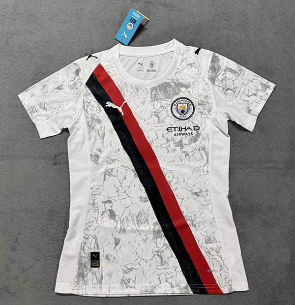 CAMISETA SEGUNDA EQUIPACIÓN MANCHESTER CITY 2025 VERSIÓN FEMENINA