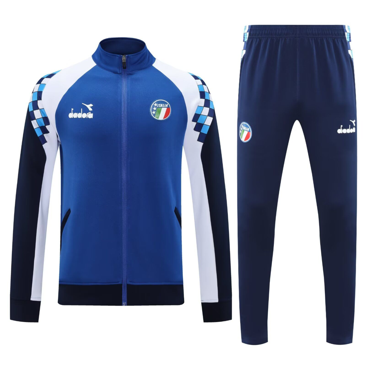 CONJUNTO DE BUZO CIERRE COMPLETO RETRO ITALIA