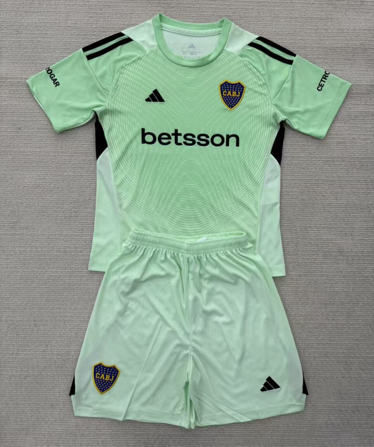 CAMISETA ARQUERO BOCA JUNIORS 2025 VERSIÓN INFANTIL
