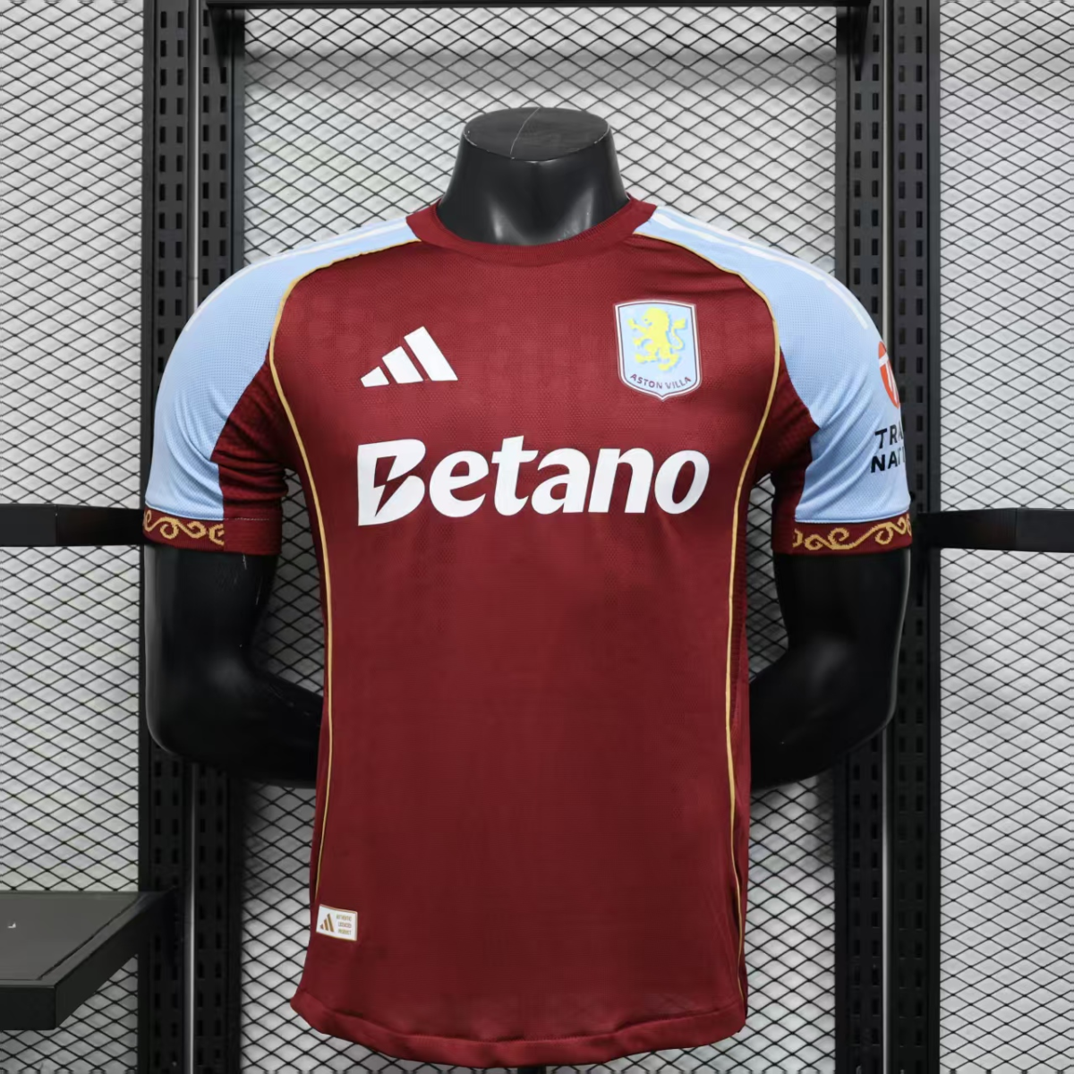 CAMISETA PRIMERA EQUIPACIÓN ASTON VILLA 25/26 VERSIÓN JUGADOR