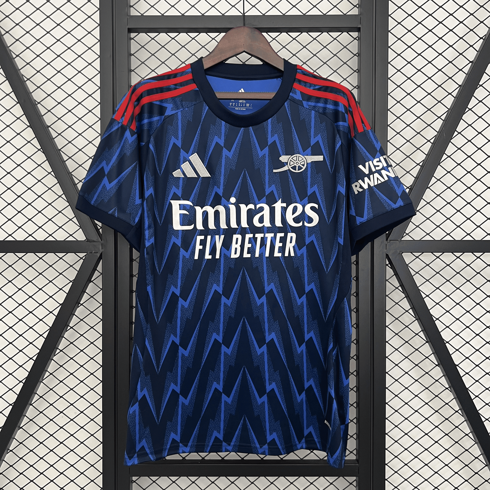 CAMISETA SEGUNDA EQUIPACIÓN ARSENAL 25/26 VERSIÓN FAN