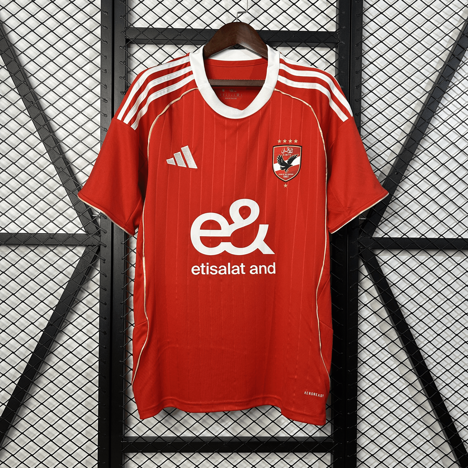 CAMISETA PRIMERA EQUIPACIÓN AL AHLY 25/26 VERSIÓN FAN