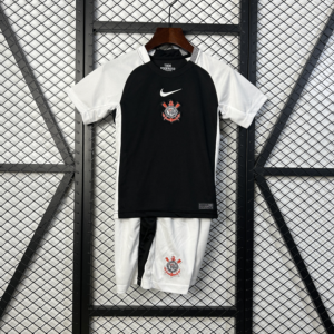 CAMISETA SEGUNDA EQUIPACIÓN CORINTHIANS 2025 VERSIÓN INFANTIL