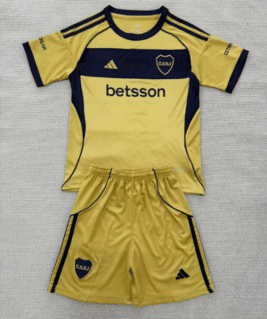 CAMISETA SEGUNDA EQUIPACIÓN BOCA JUNIORS 2025 VERSIÓN INFANTIL