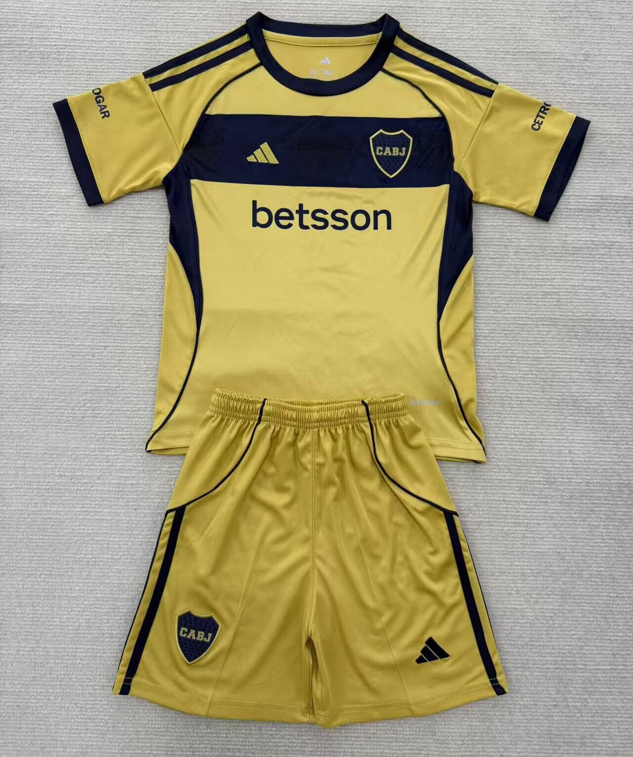 CAMISETA SEGUNDA EQUIPACIÓN BOCA JUNIORS 2025 VERSIÓN INFANTIL