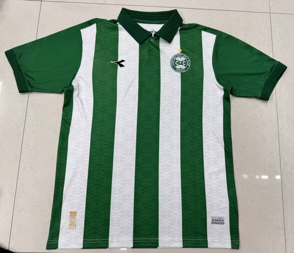 CAMISETA SEGUNDA EQUIPACIÓN CORITIBA 2025 VERSIÓN FAN