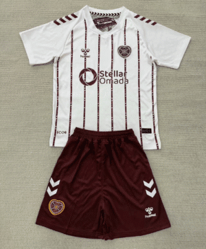 CAMISETA SEGUNDA EQUIPACIÓN HEARTS 25/26 VERSIÓN INFANTIL