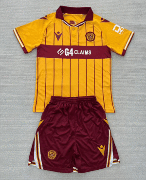 CAMISETA PRIMERA EQUIPACIÓN MOTHERWELL 25/26 VERSIÓN INFANTIL