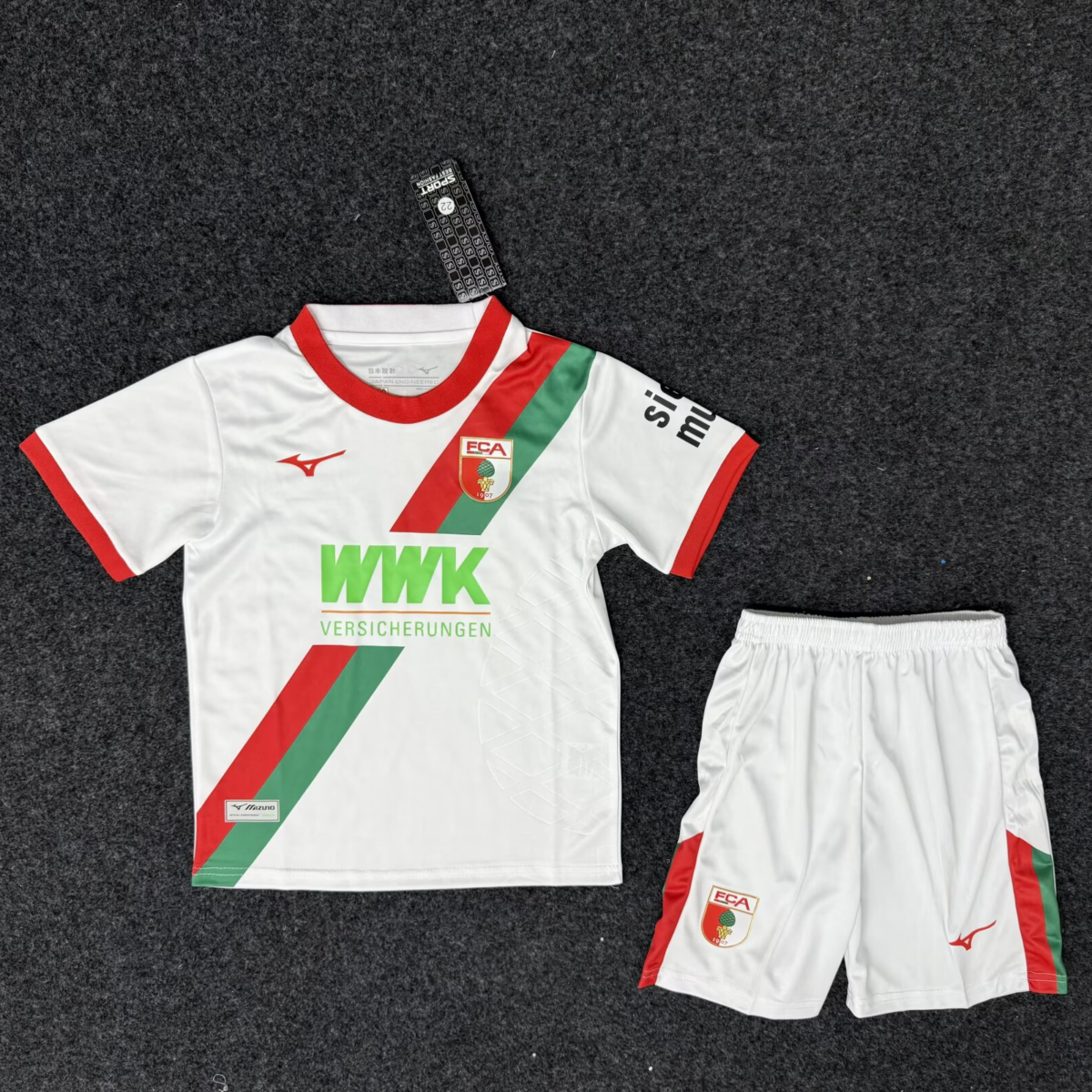 CAMISETA PRIMERA EQUIPACIÓN AUGSBURG 25/26 VERSIÓN INFANTIL