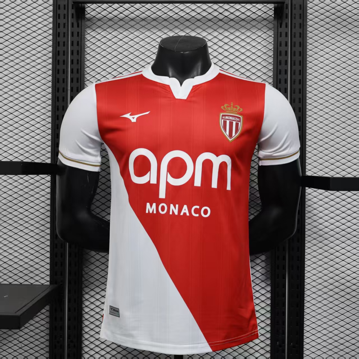CAMISETA PRIMERA EQUIPACIÓN AS MÓNACO 25/26 VERSIÓN JUGADOR