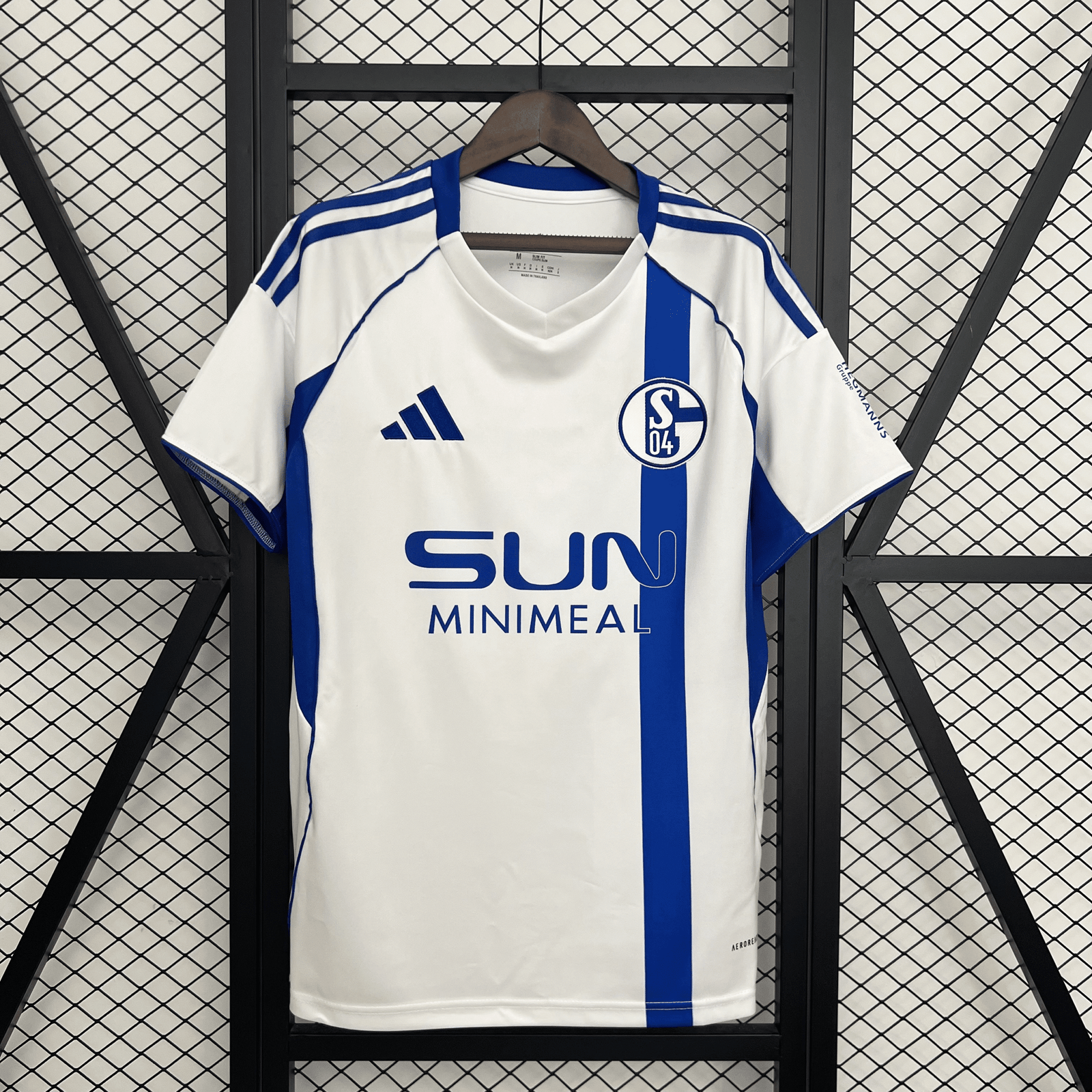 CAMISETA SEGUNDA EQUIPACIÓN SCHALKE 04 25/26 VERSIÓN FAN