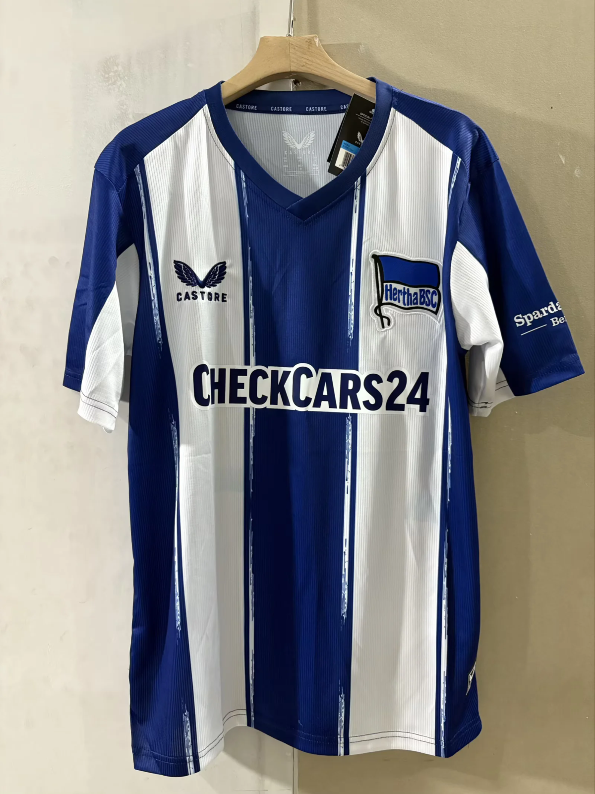 CAMISETA PRIMERA EQUIPACIÓN HERTHA BSC 25/26 VERSIÓN FAN