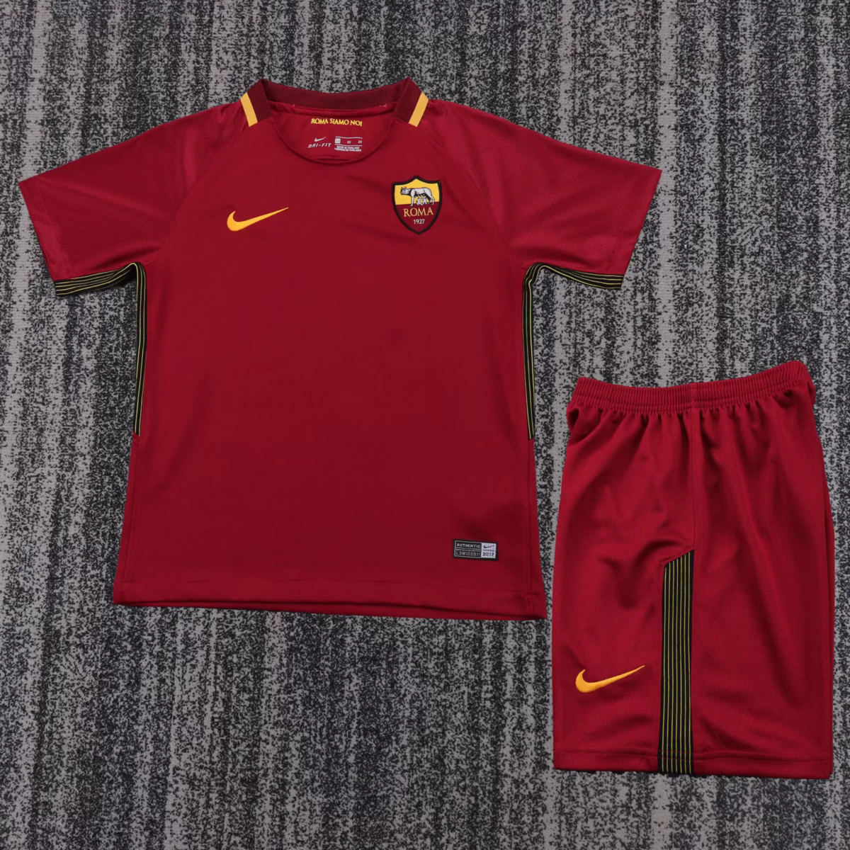 CAMISETA PRIMERA EQUIPACIÓN AS ROMA 2017/18 INFANTIL