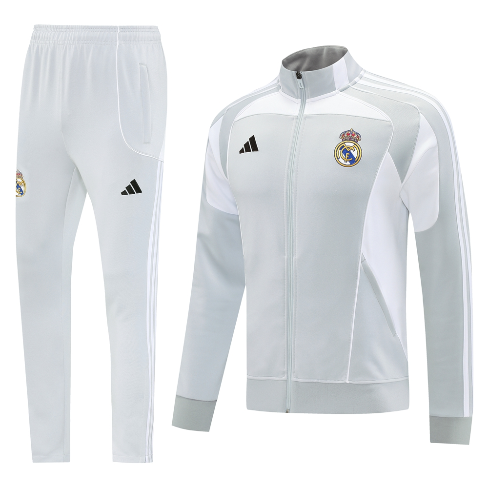 CONJUNTO DE BUZO CIERRE COMPLETO REAL MADRID