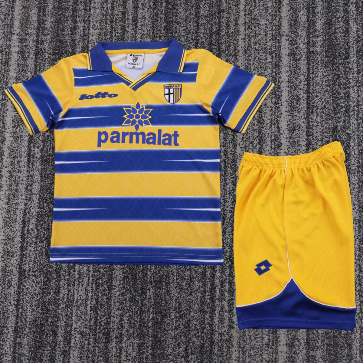 CAMISETA PRIMERA EQUIPACIÓN PARMA 1998/99 INFANTIL