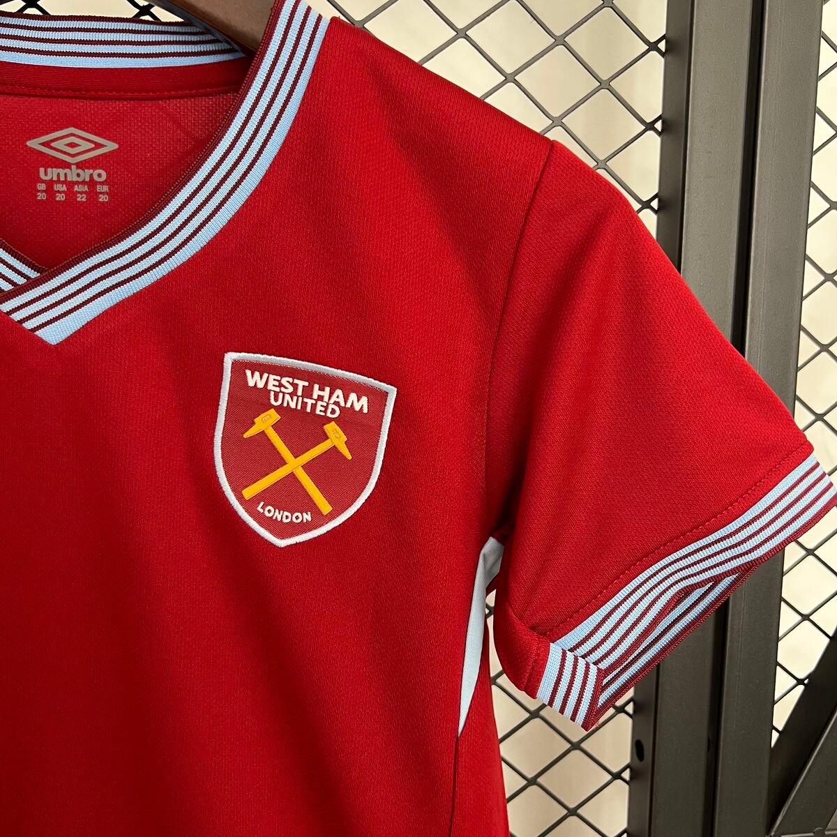 CAMISETA PRIMERA EQUIPACIÓN WEST HAM 25/26 VERSIÓN INFANTIL - Imagen 5