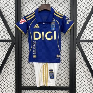 CAMISETA PRIMERA EQUIPACIÓN REAL OVIEDO 25/26 VERSIÓN INFANTIL