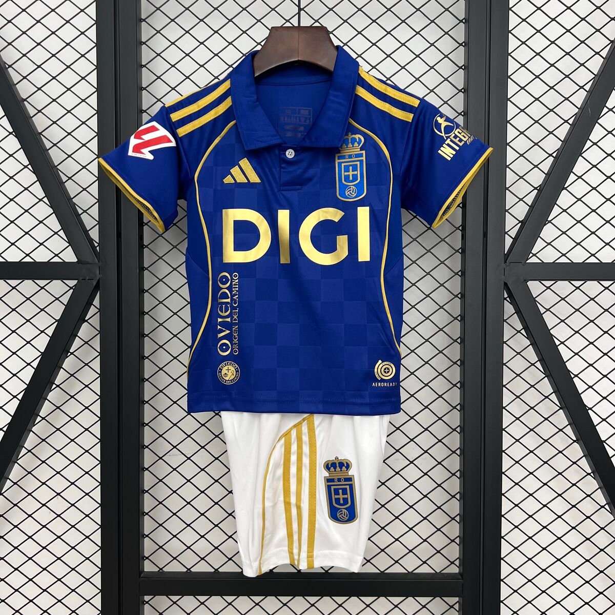 CAMISETA PRIMERA EQUIPACIÓN REAL OVIEDO 25/26 VERSIÓN INFANTIL