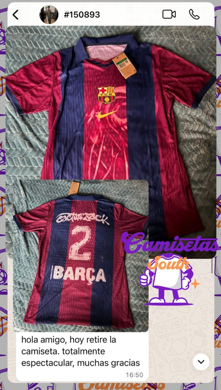 Pedido #150893 · Barcelona x Travis Scott