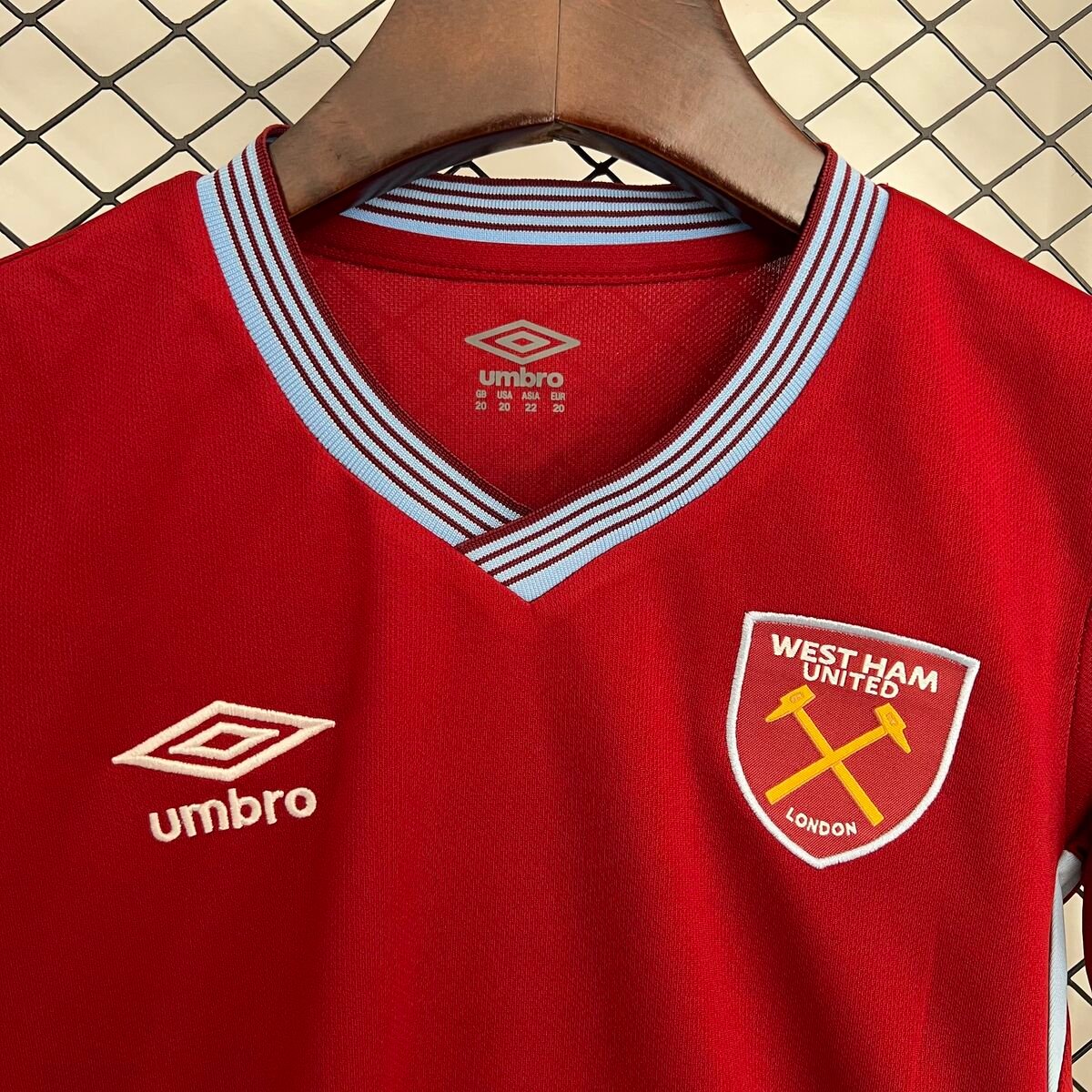 CAMISETA PRIMERA EQUIPACIÓN WEST HAM 25/26 VERSIÓN INFANTIL - Imagen 3