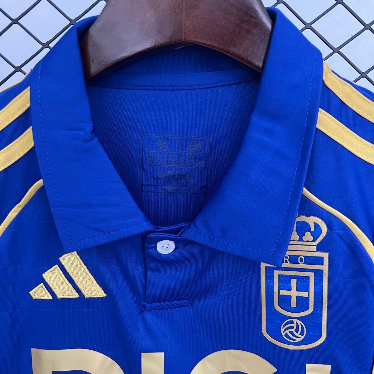 CAMISETA PRIMERA EQUIPACIÓN REAL OVIEDO 25/26 VERSIÓN INFANTIL - Imagen 3