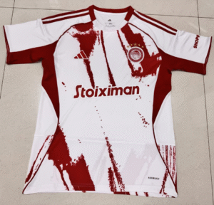 CAMISETA SEGUNDA EQUIPACIÓN OLYMPIACOS 25/26 VERSIÓN FAN