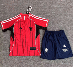 CAMISETA BÉISBOL MANCHESTER UNITED 25/26 VERSIÓN INFANTIL