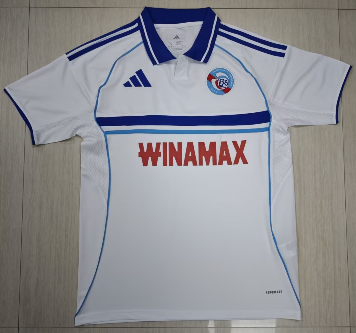 CAMISETA SEGUNDA EQUIPACIÓN STRASBOURG 25/26 VERSIÓN FAN