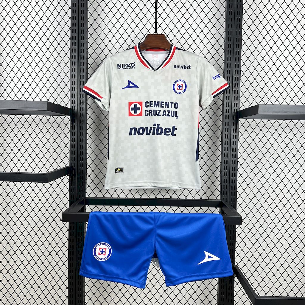 CAMISETA SEGUNDA EQUIPACIÓN CRUZ AZUL 25/26 VERSIÓN INFANTIL