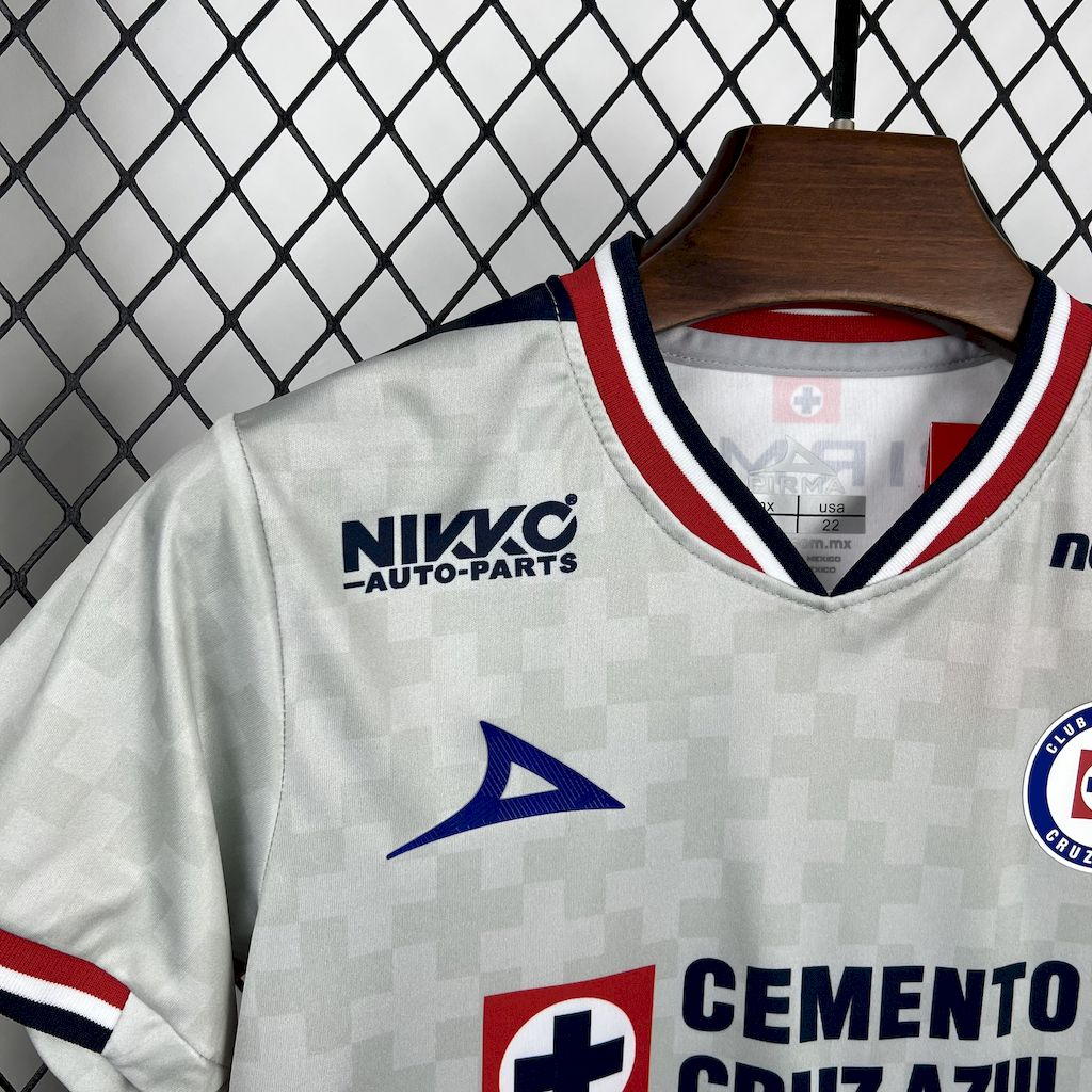 CAMISETA SEGUNDA EQUIPACIÓN CRUZ AZUL 25/26 VERSIÓN INFANTIL - Imagen 3