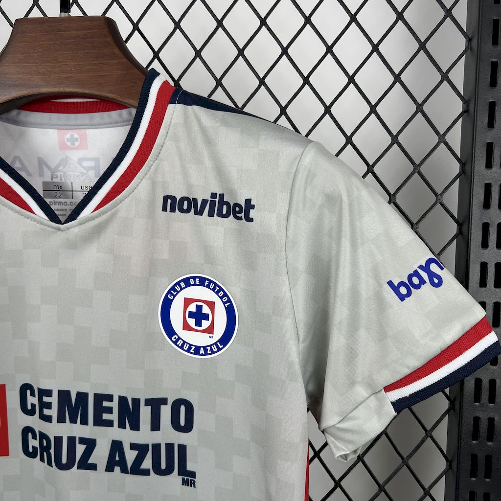 CAMISETA SEGUNDA EQUIPACIÓN CRUZ AZUL 25/26 VERSIÓN INFANTIL - Imagen 4
