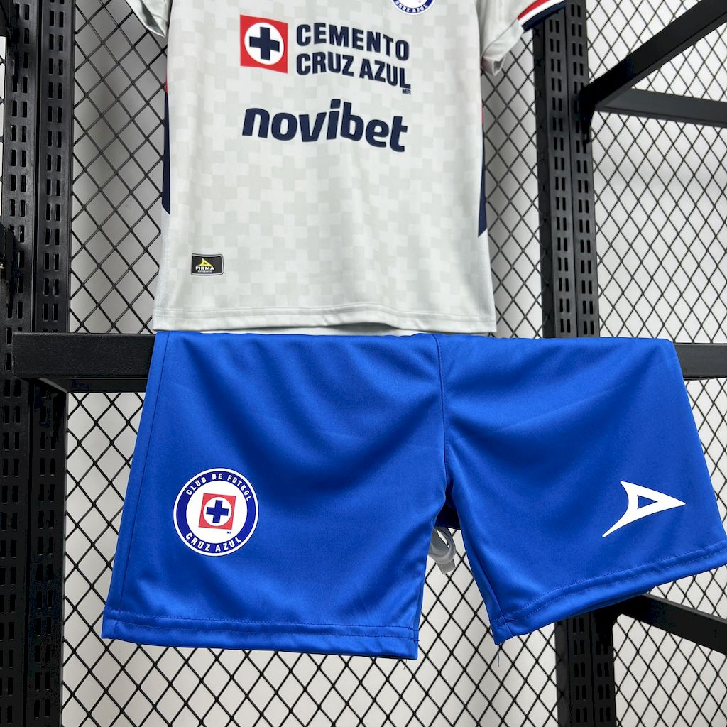 CAMISETA SEGUNDA EQUIPACIÓN CRUZ AZUL 25/26 VERSIÓN INFANTIL - Imagen 6
