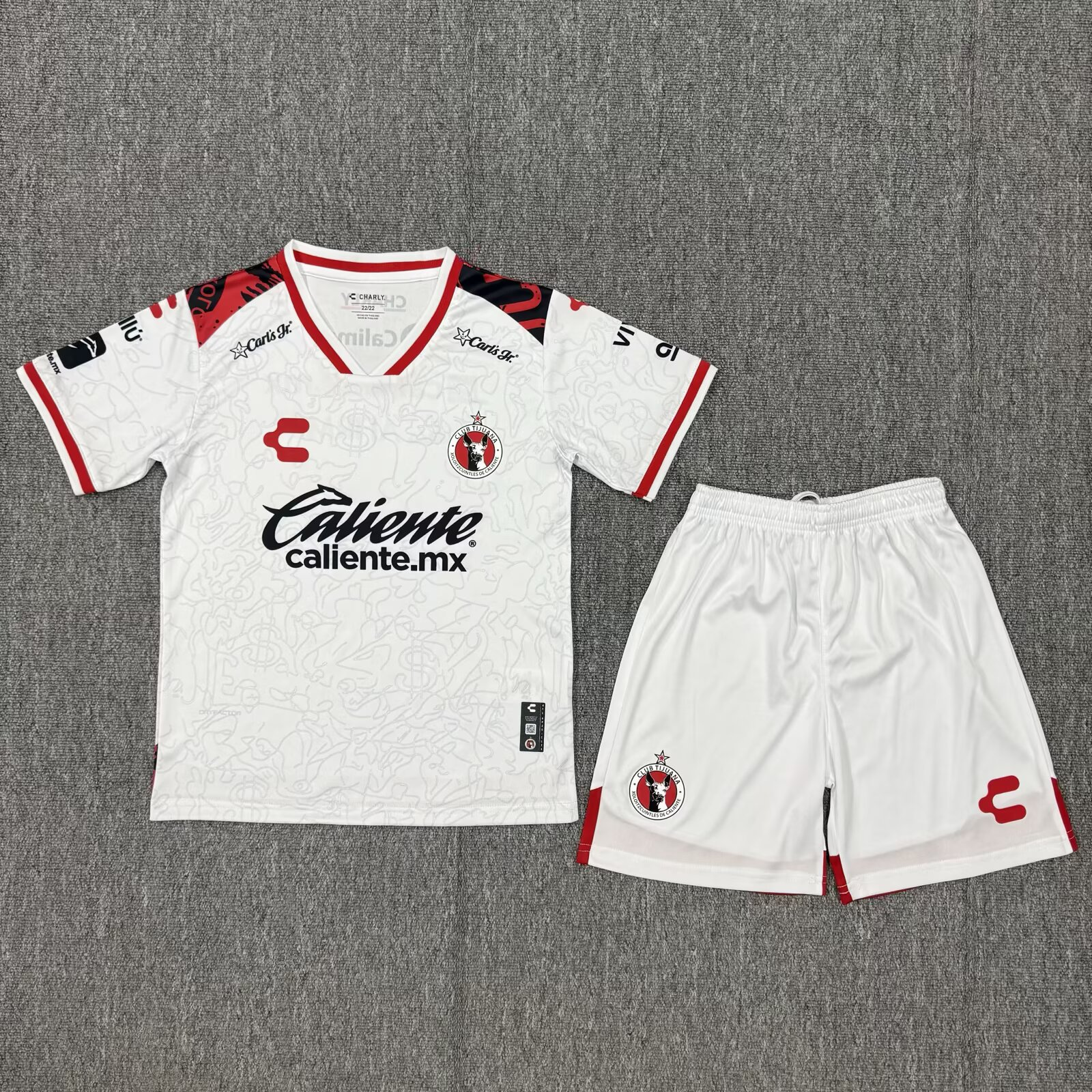 CAMISETA SEGUNDA EQUIPACIÓN CLUB TIJUANA 25/26 VERSIÓN INFANTIL