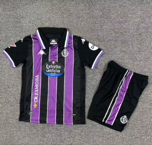 CAMISETA SEGUNDA EQUIPACIÓN REAL VALLADOLID 25/26 VERSIÓN INFANTIL