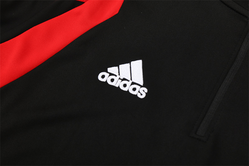 POLERÓN DE BUZO MEDIO CIERRE AC MILAN RETRO - Imagen 4