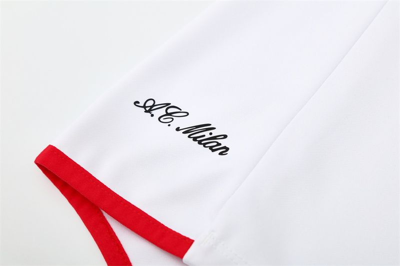 POLERÓN DE BUZO MEDIO CIERRE AC MILAN RETRO - Imagen 8