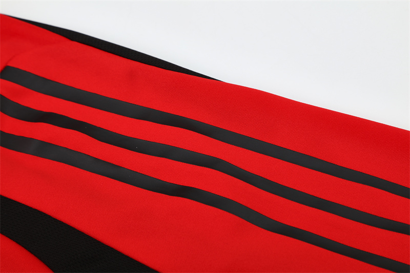 POLERÓN DE BUZO MEDIO CIERRE AC MILAN RETRO - Imagen 6