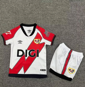 CAMISETA PRIMERA EQUIPACIÓN RAYO VALLECANO 25/26 VERSIÓN INFANTIL
