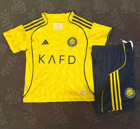 CAMISETA PRIMERA EQUIPACIÓN AL NASSR 25/26 VERSIÓN INFANTIL