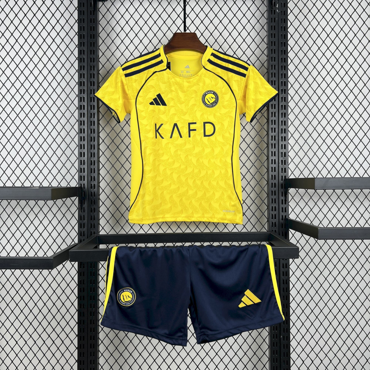 CAMISETA PRIMERA EQUIPACIÓN AL NASSR 25/26 VERSIÓN INFANTIL
